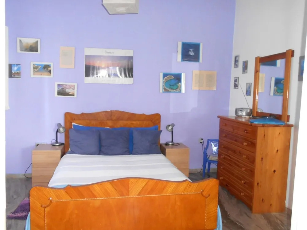 Apartment With one Bedroom in Marathokampou, With Shared Pool, Furnished Terrace and Wifi - Near the Beach