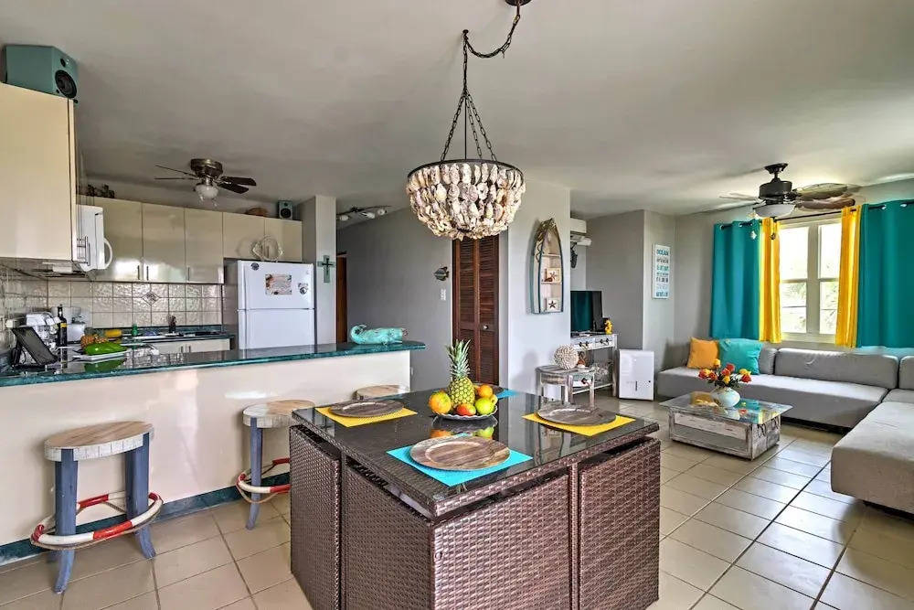 Tropical Caribbean Bungalow w/ Ocean Views & Pool