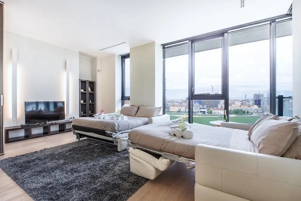 Stylish elegant Apartment in Torre Solaria with exclusive Milans view