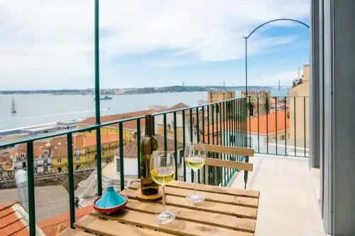 Alfama Terrace River View 12 by Lisbonne Collection