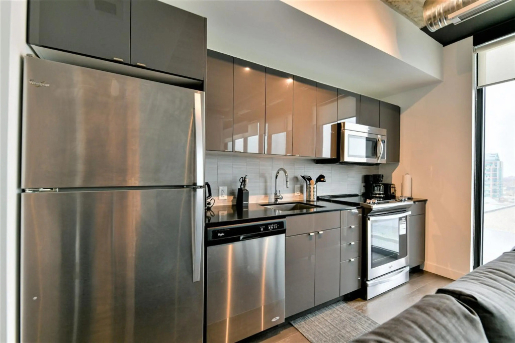 Cozy Skyline Entire Condo in Downtown, Across MTS