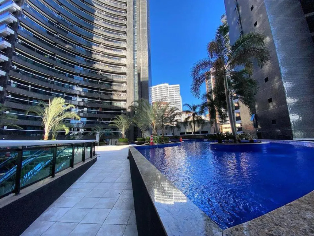 NO MELHOR DA BEIRA MAR, VISTA MAR, WIFI TOP, BEM DECORADO, ACOMODA ATE 06 HOSPEDES, VARANDA GOURMET, no Landscape Beira Mar