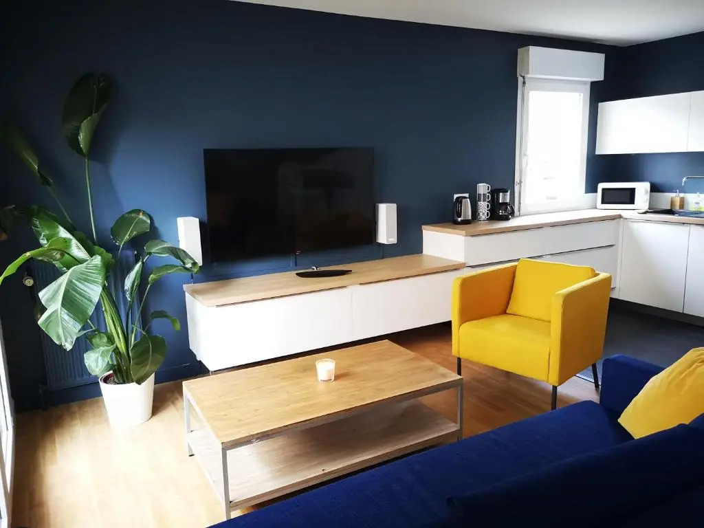 Appartement T3 centre ville Mabilais au calme.