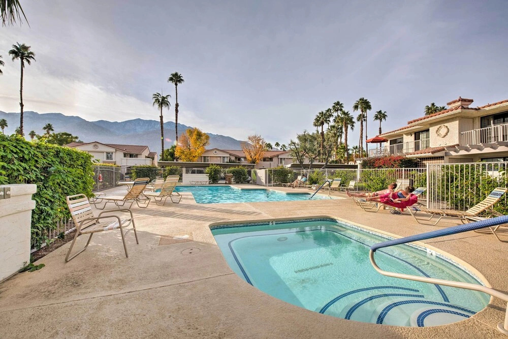 Patio & Pool Access! Mtn-view Palm Springs Escape