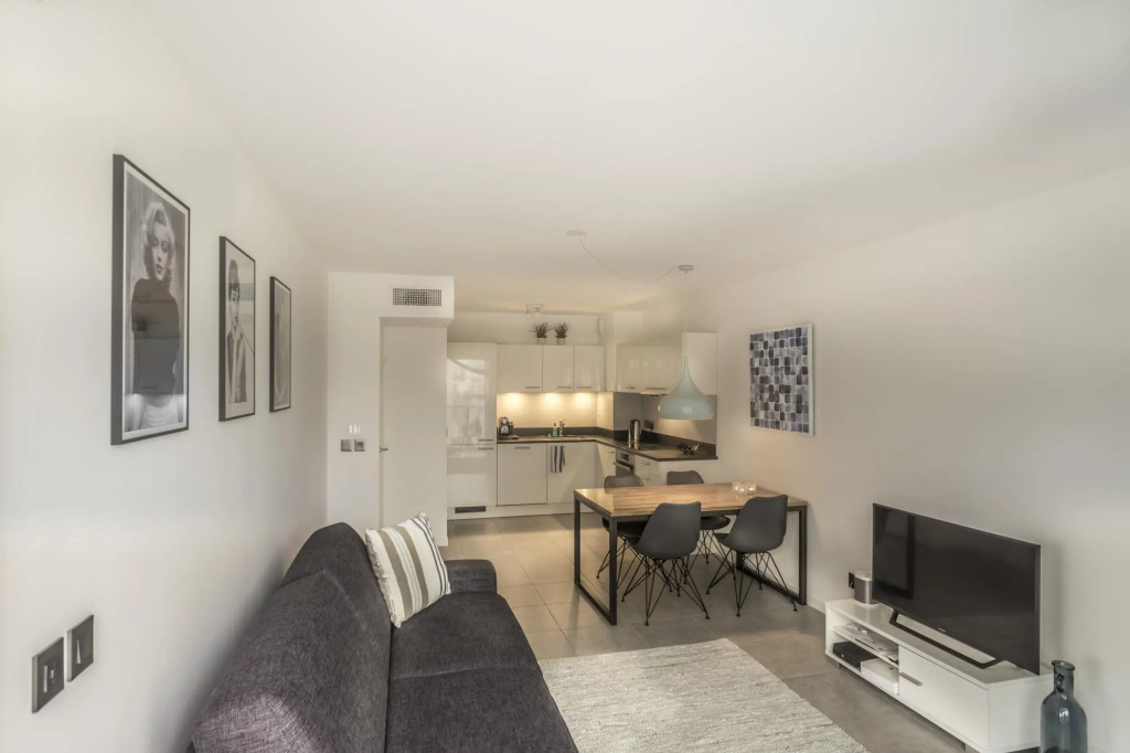 Modern 1 Bed Apartment in Prestigous Area of Cannes a Short Walk to the Croisette and the Palais - 1903