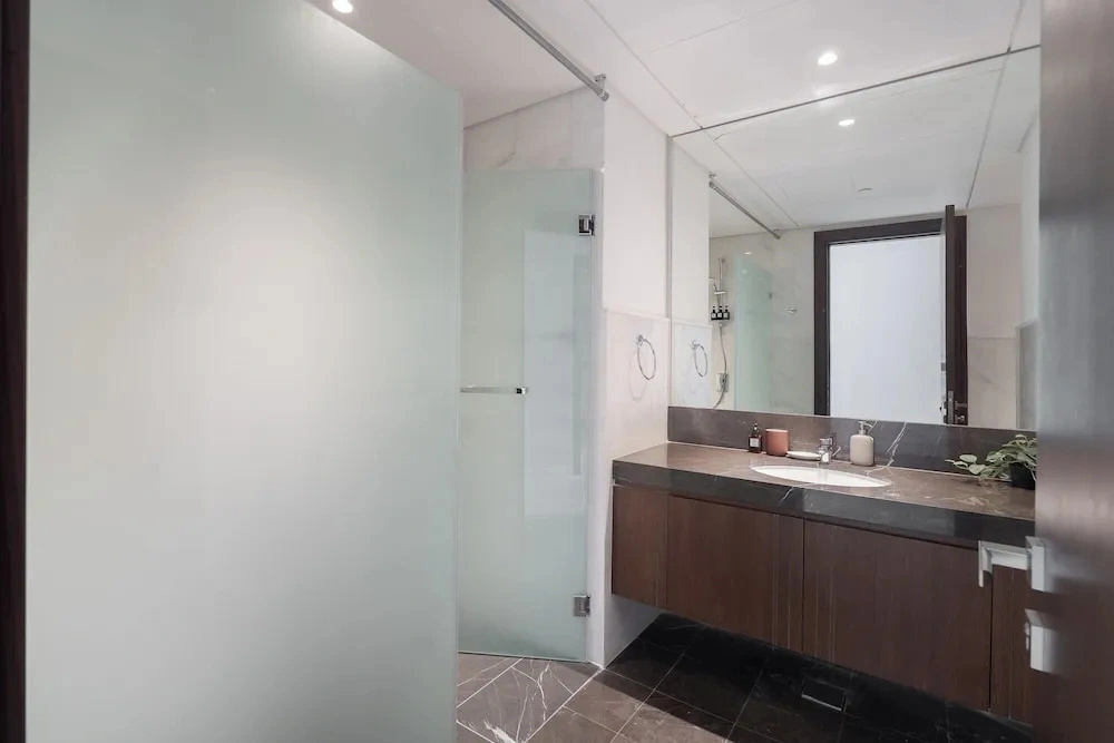 Balcony with City View 2 Bedroom - JLT Dubai Close to Metro & Marina by Heaven Crest Vacation Homes