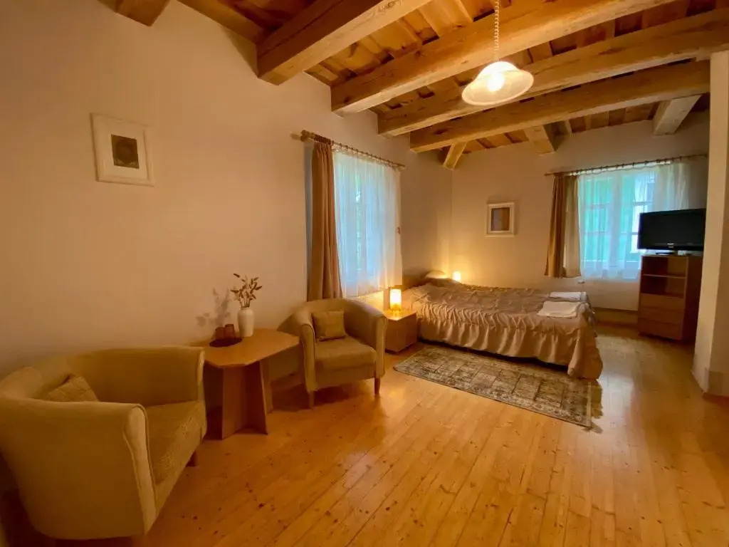 In heart of Trakai youll find authentic Karaim house