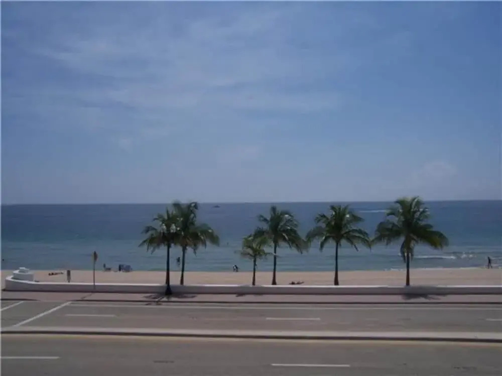 Ocean across the street