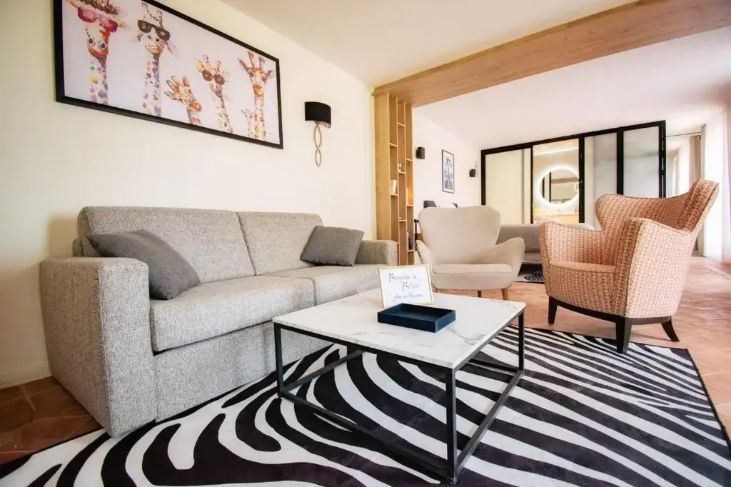 Appartement d'une chambre avec piscine partagee jardin clos et wifi a Aix en Provence