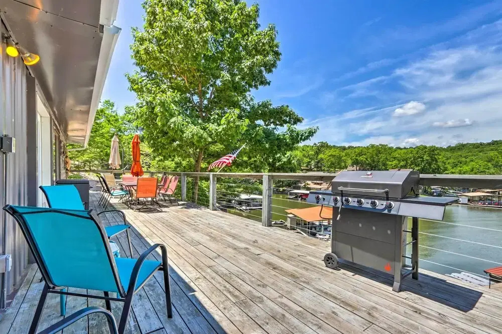 Waterfront Home w/ 3 Decks on Lake of the Ozarks!