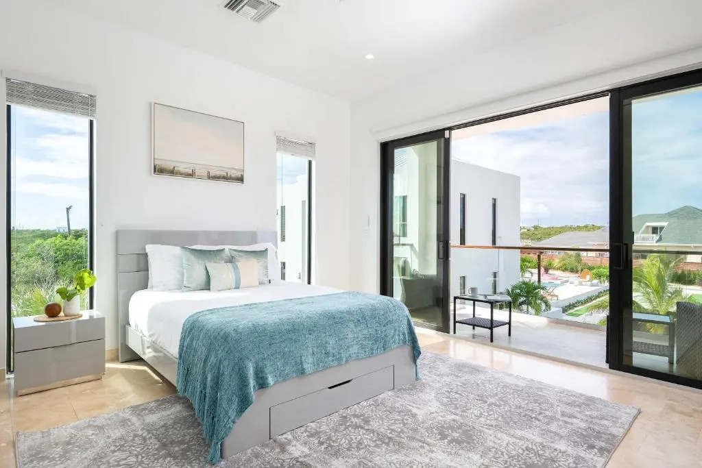 Gated Long Bay Villa Near Grace Bay with Pool