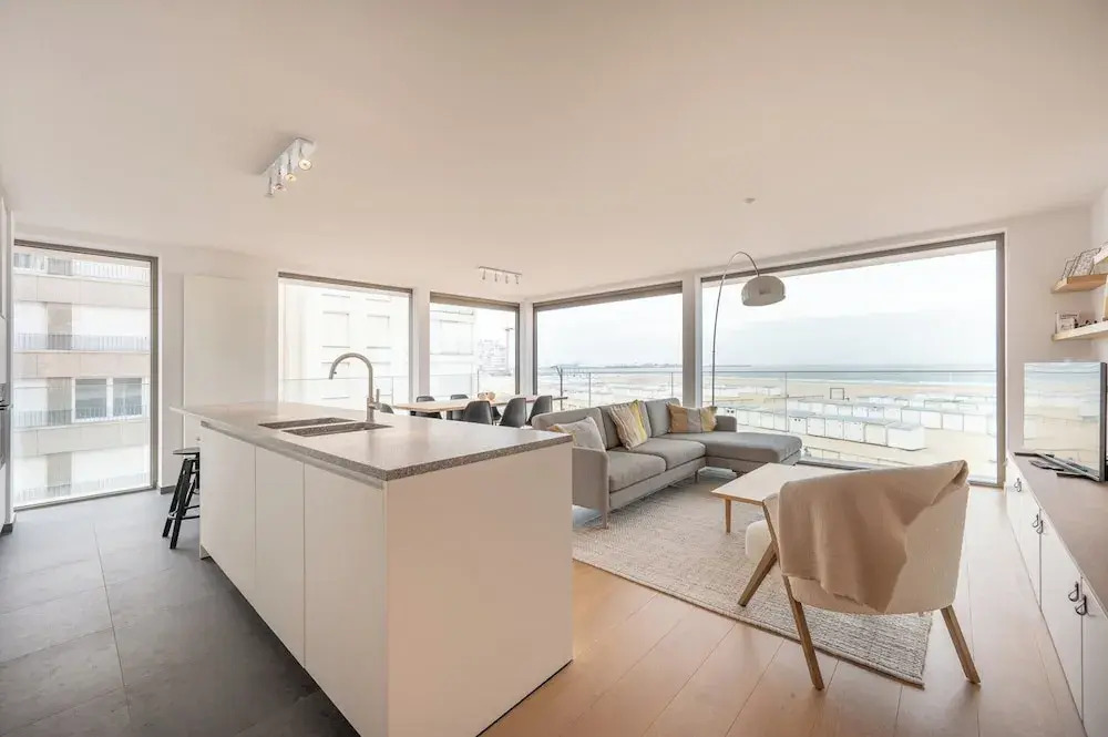 Apartment Knokke-Heist with Sea View