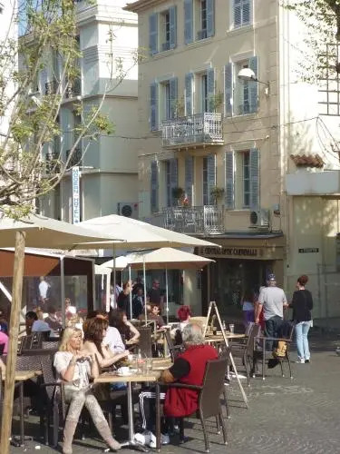 Balcony in Heart of Old Antibes, AC, View
