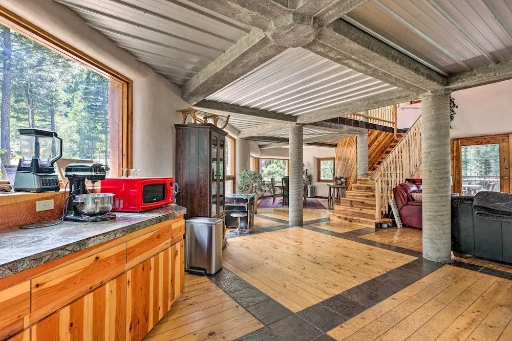 Angel Fire Cabin w/ Deck ~ 2 Mi to Ski & Hiking!