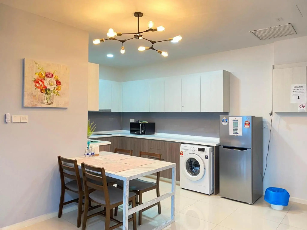 Suasana JB at JB Center Luxury Modern & Rustic 1BR Apt for Bussiness,Vacation trips
