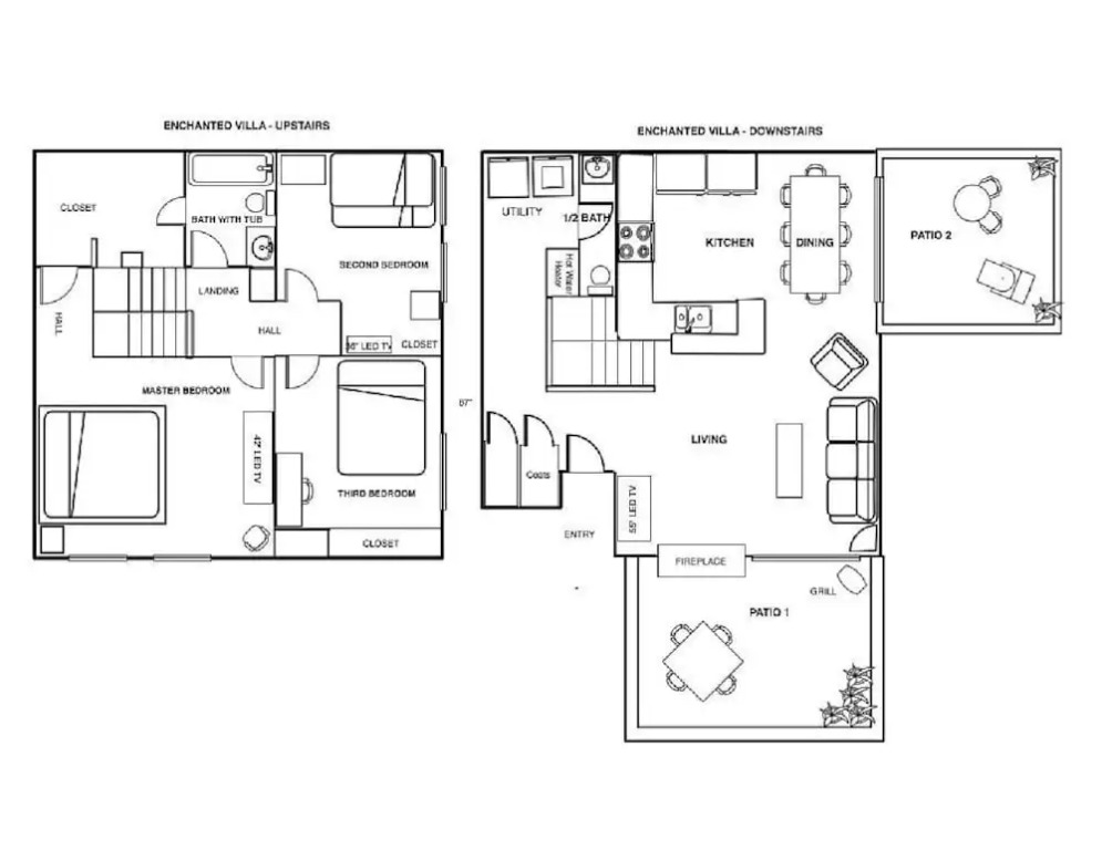 Bedknobs and Broomsticks - 3 Br Condo
