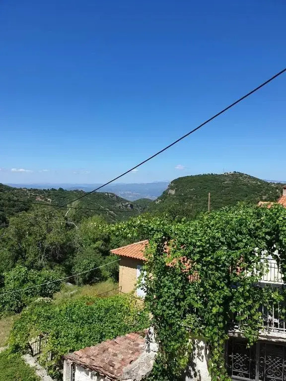 House in a village of Taygetus