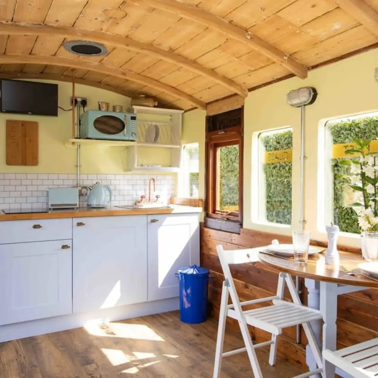 Unique Comfy Remodelled Railway Carriage