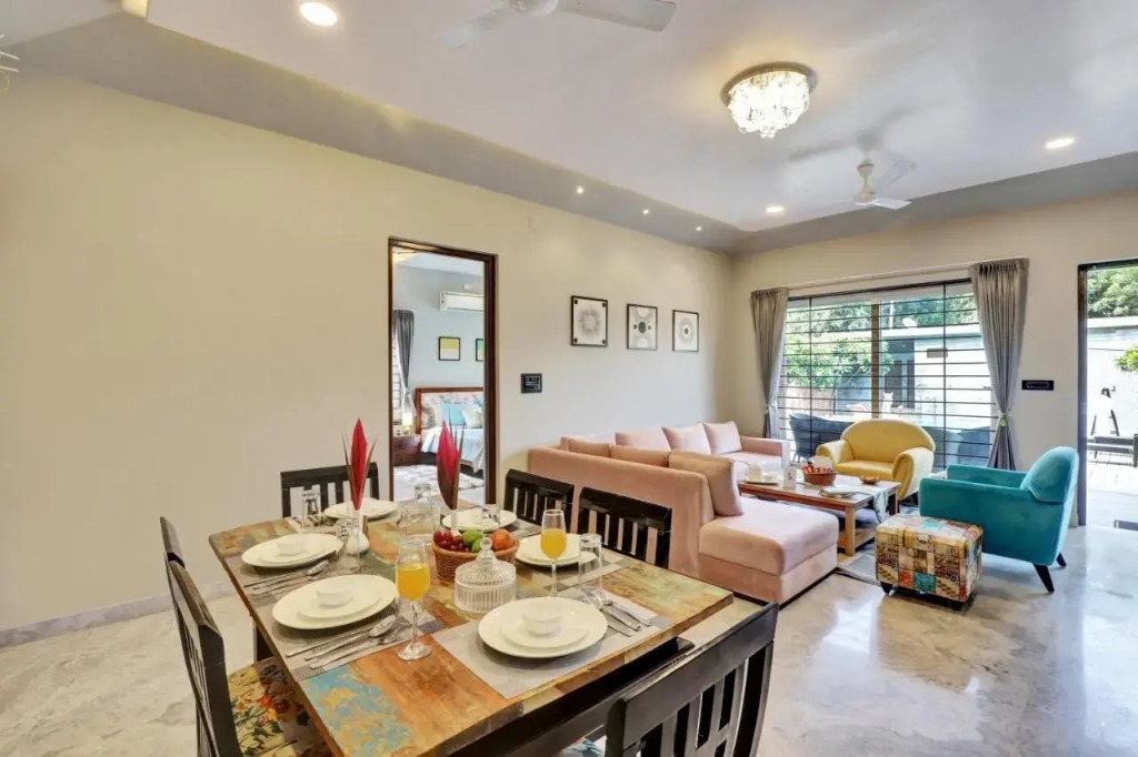 ELIVAAS Radhyam Luxe 2BHK Villa with Pvt Pool
