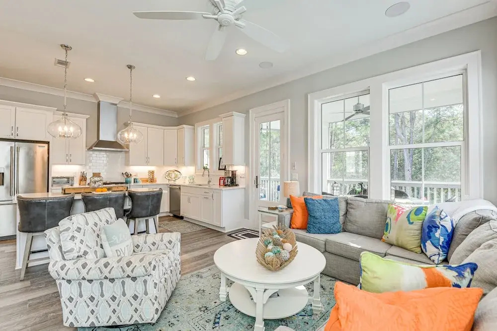 Stunning Santa Rosa Beach Home, 1/2 Mi to Ocean!