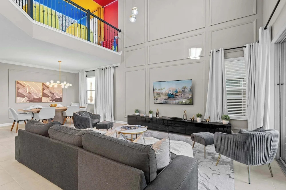581 Epic Family Villa near Disney with Private Pool & Game Room
