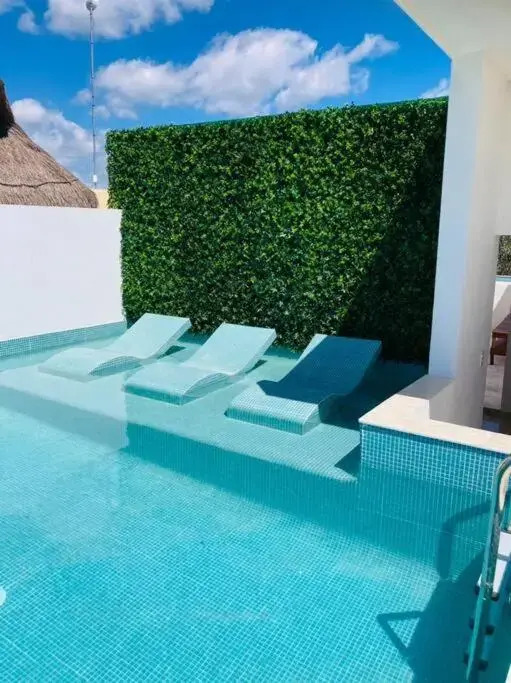 S 201 Eli Sunset Luxury Studio in Aldea Zama, fast WiFI