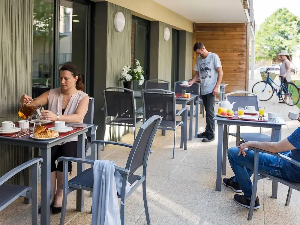 Modern apartment in the medieval Chinon in the Loire