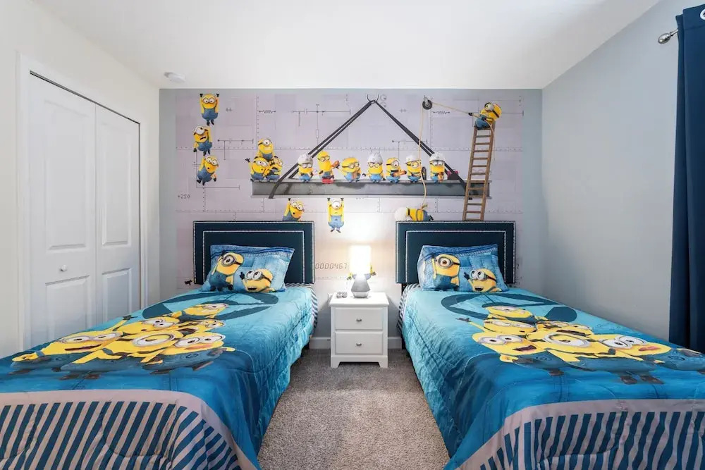Magical 6BR Villa Pool Themed Room Game Space