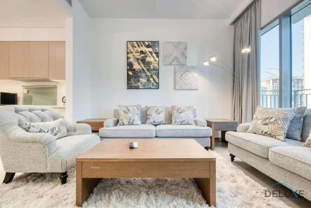 Welcoming 2-bedroom Apartment at Park Heights, Dubai Hills by Deluxe Holiday Homes