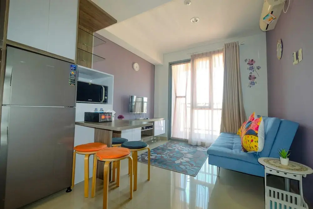 Homey and Modern 2BR Apartment at Royal Olive Residence