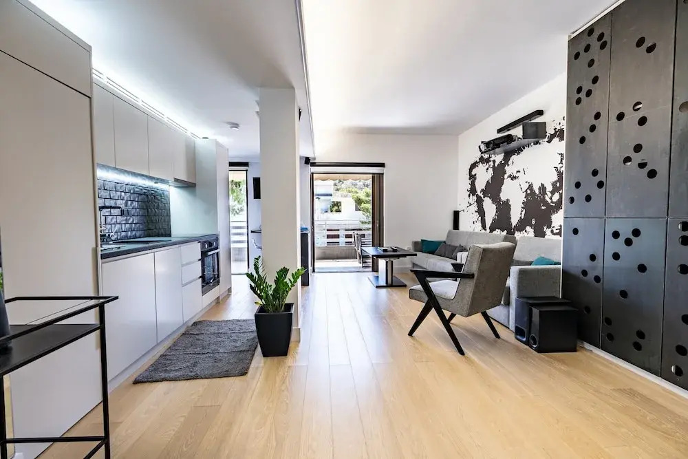 Varkiza Beach 1 bedroom 4 pers