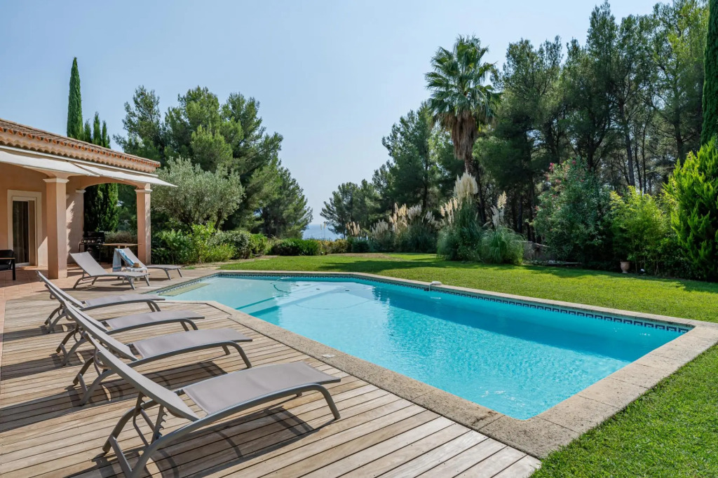 Villa Eléonore - plage à pied vue mer piscine sans vis-à-vis jardin 3600m² - Ted Home