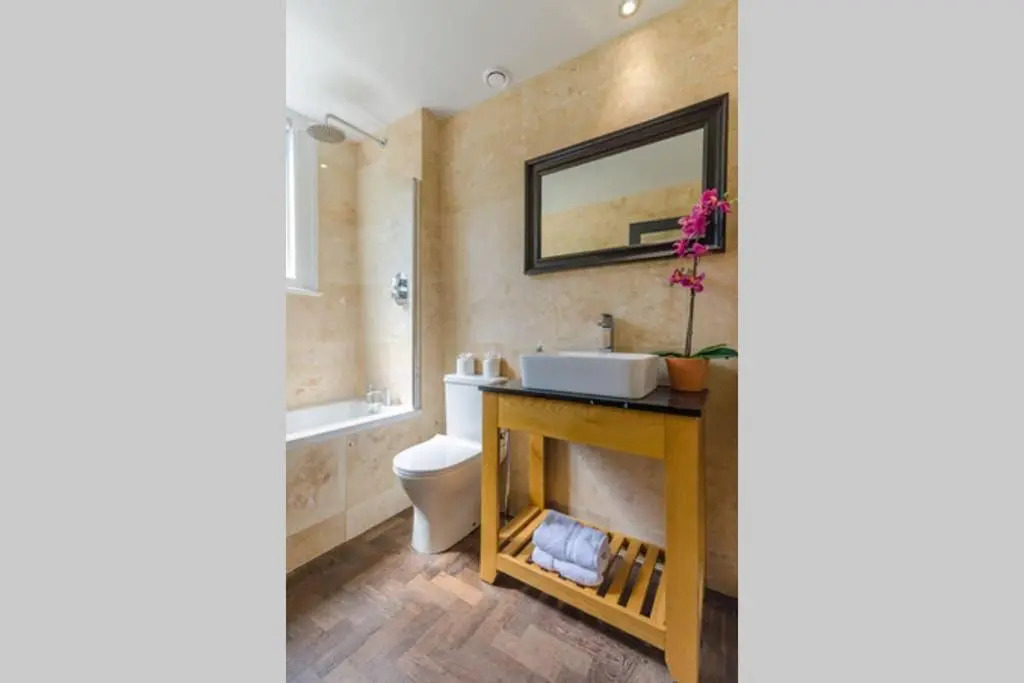 Victorian Flat Suite in converted school-house building