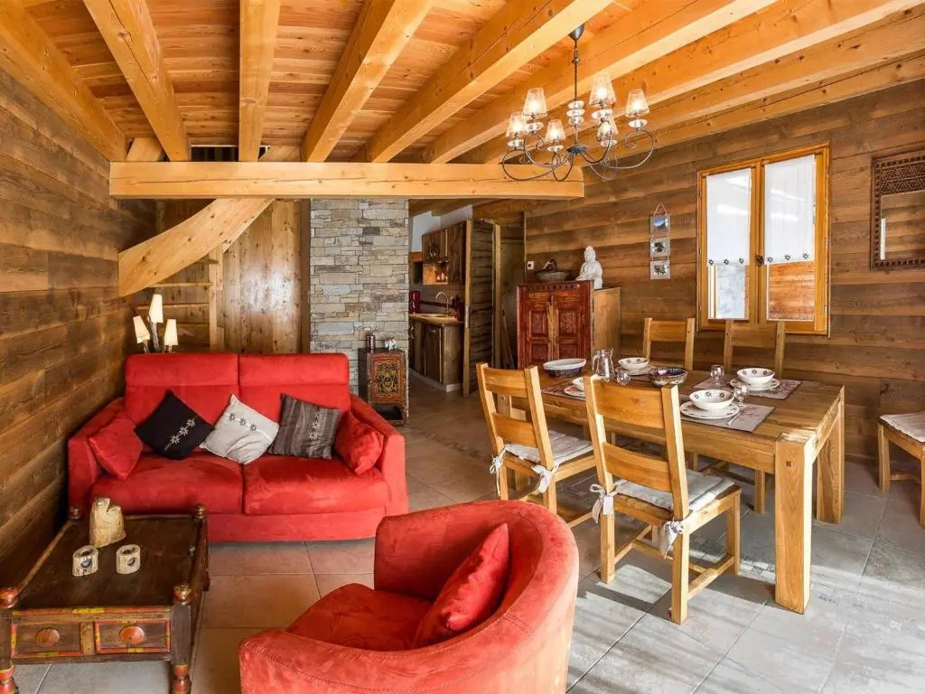 Chalet 6 pers avec SPA, terrasse plein sud à Saint-Michel-de-Chaillol - FR-1-393-22