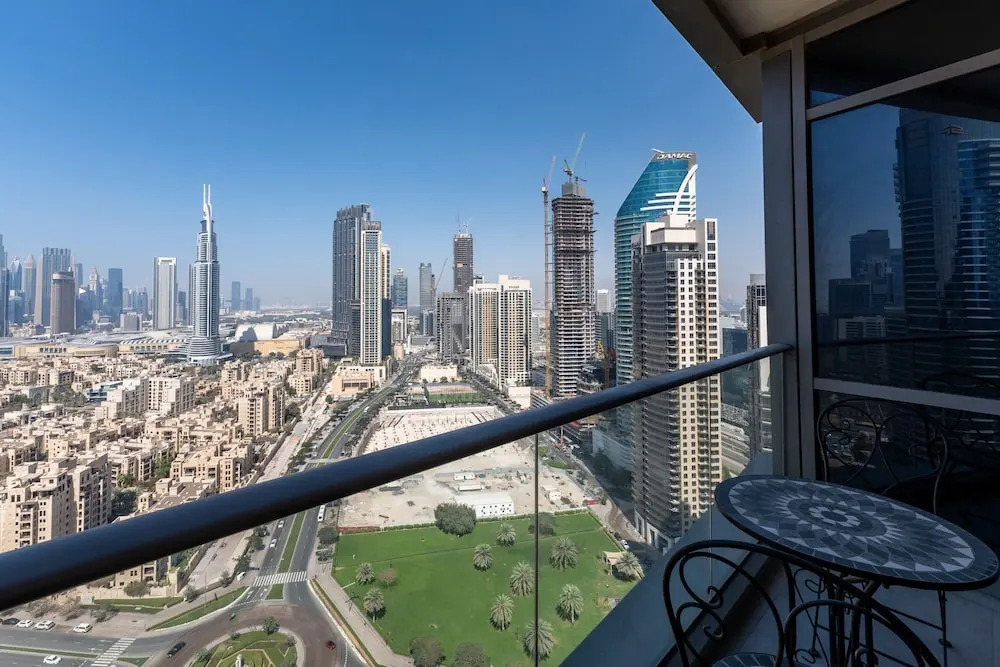 Sleek 3BR Maid s Room w Burj Khalifa View