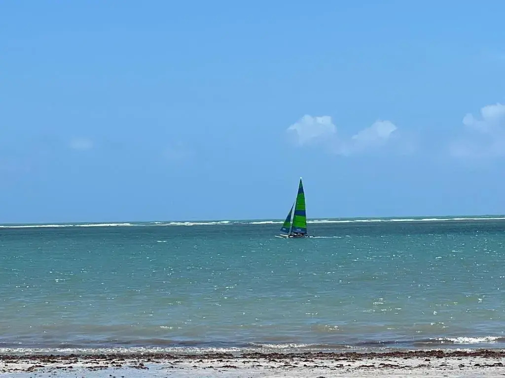 Pé Na Areia Em Ponta De Campina, Paraíba