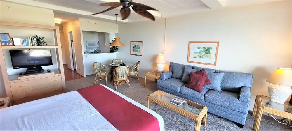 Whaler On Kaanapali 763 Studio Bedroom Condo by Redawning