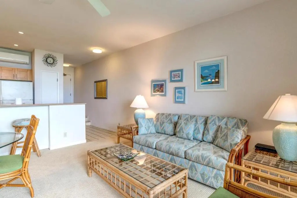 K B M Resorts- NAP-B43 Ocean-front 1Bd villa, gourmet kitchen, AC, whale-watching