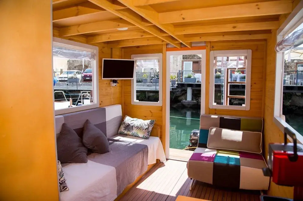 House Boat Alghero Gialla