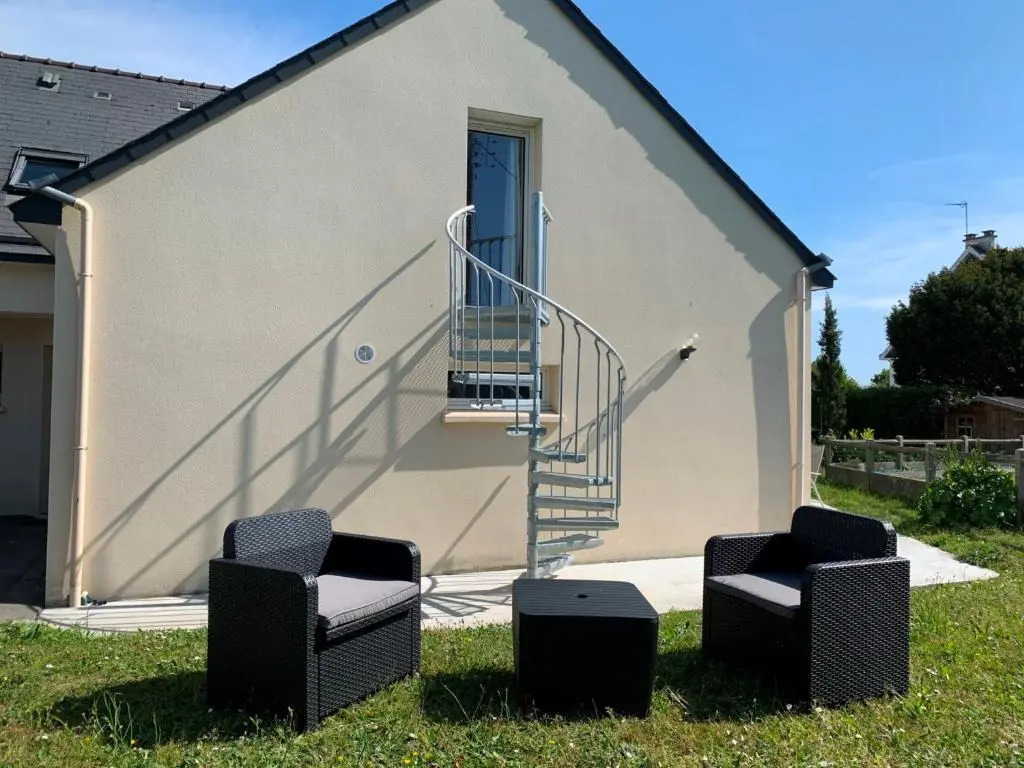 Lomener - La Goelette - studios à 450m de la plage