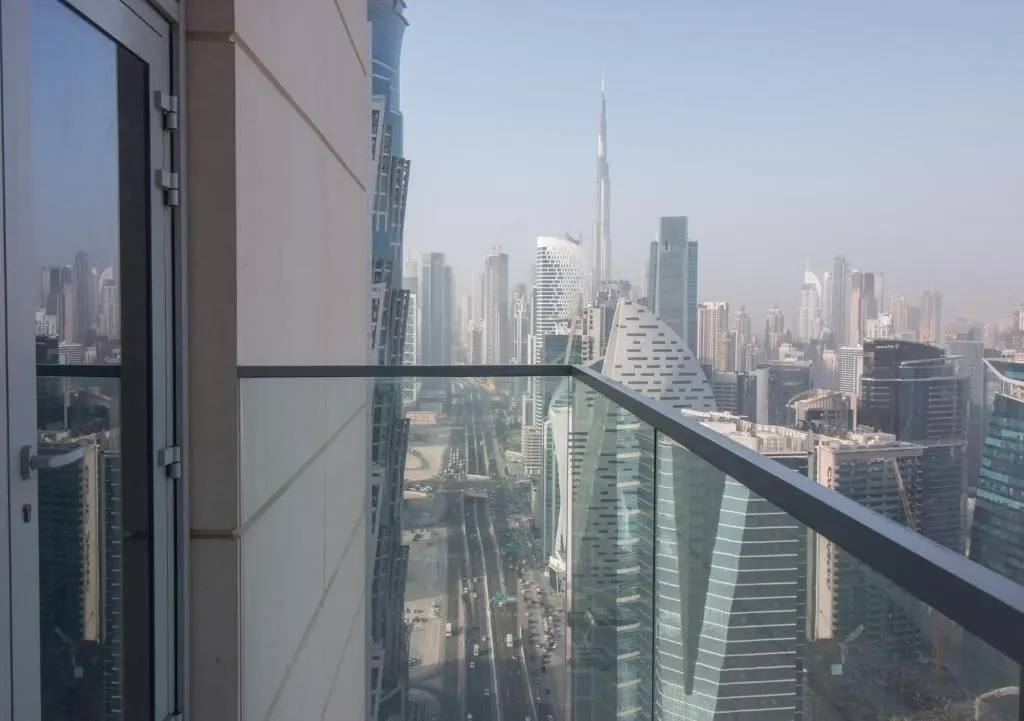Burj Khalifa view from ALL rooms Brand New 3BR - Noora