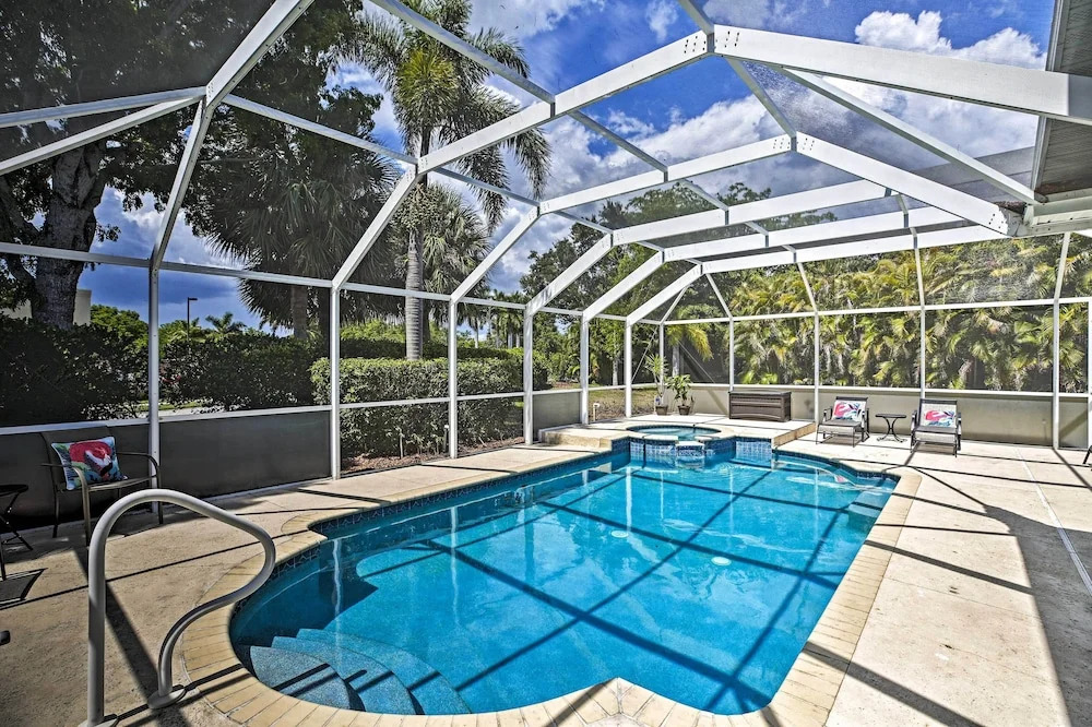 Modern Beach Retreat w/ Pool, Hot Tub, & Patio!