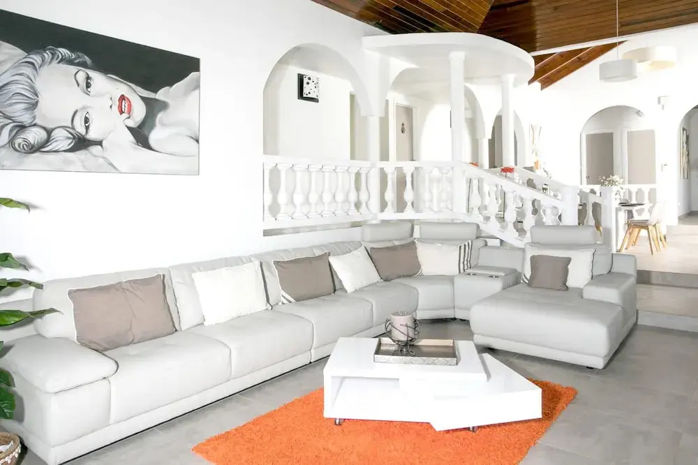 Villa With 5 Bedrooms in Saint Martin, With Wonderful sea View, Private Pool and Terrace - 500 m From the Beach