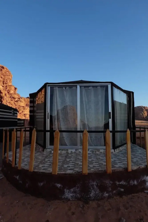 Desert tree camp