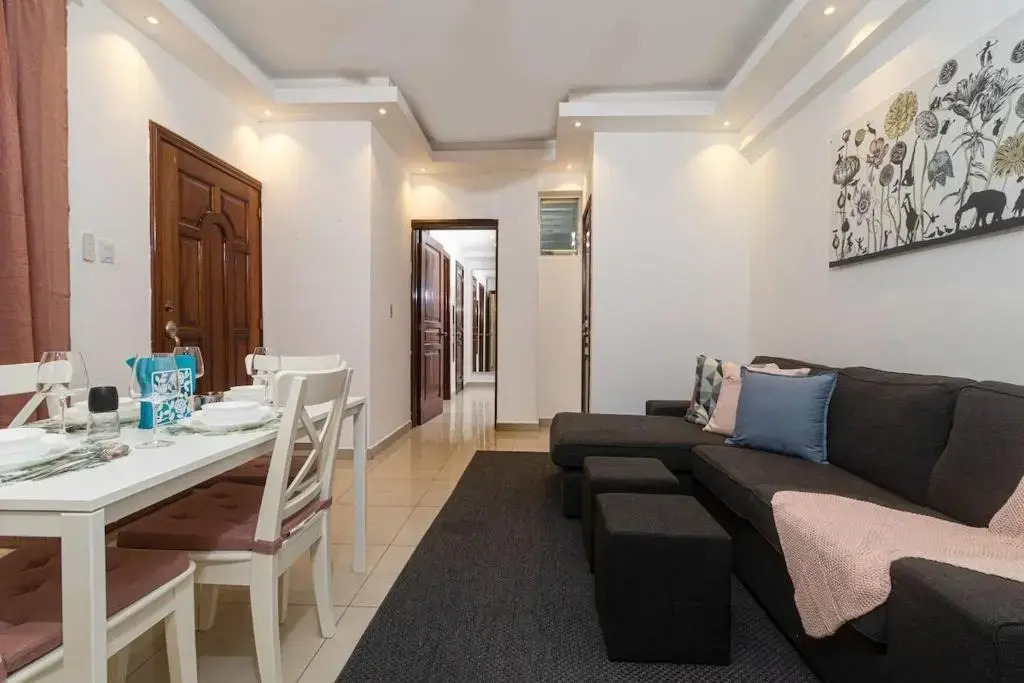 Full apt 1BR plus 1 Sofa Bed Close to zona Colonial
