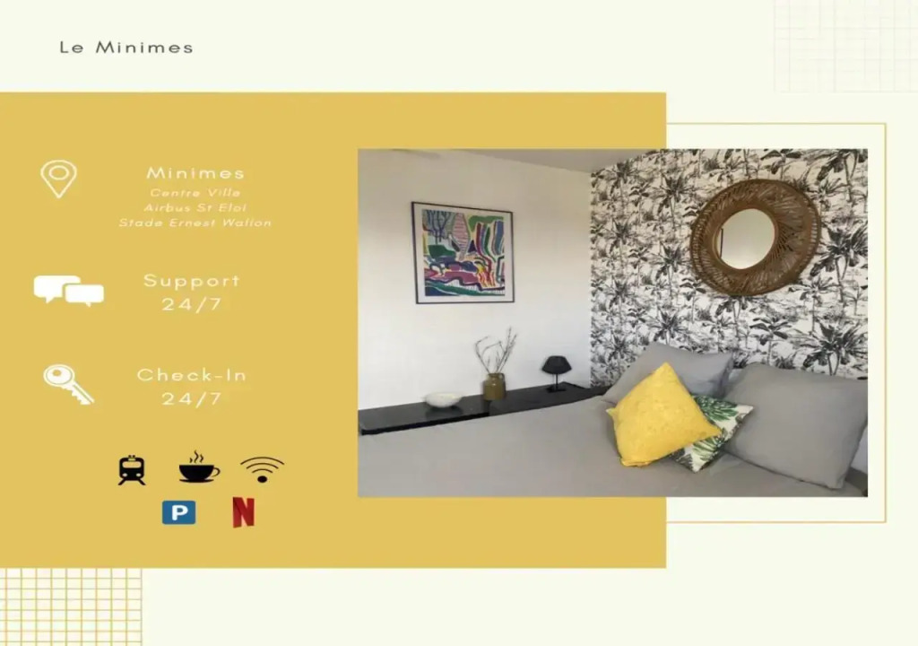The Colored Cocoon aux Minimes ! parking ! 2 Balcons !