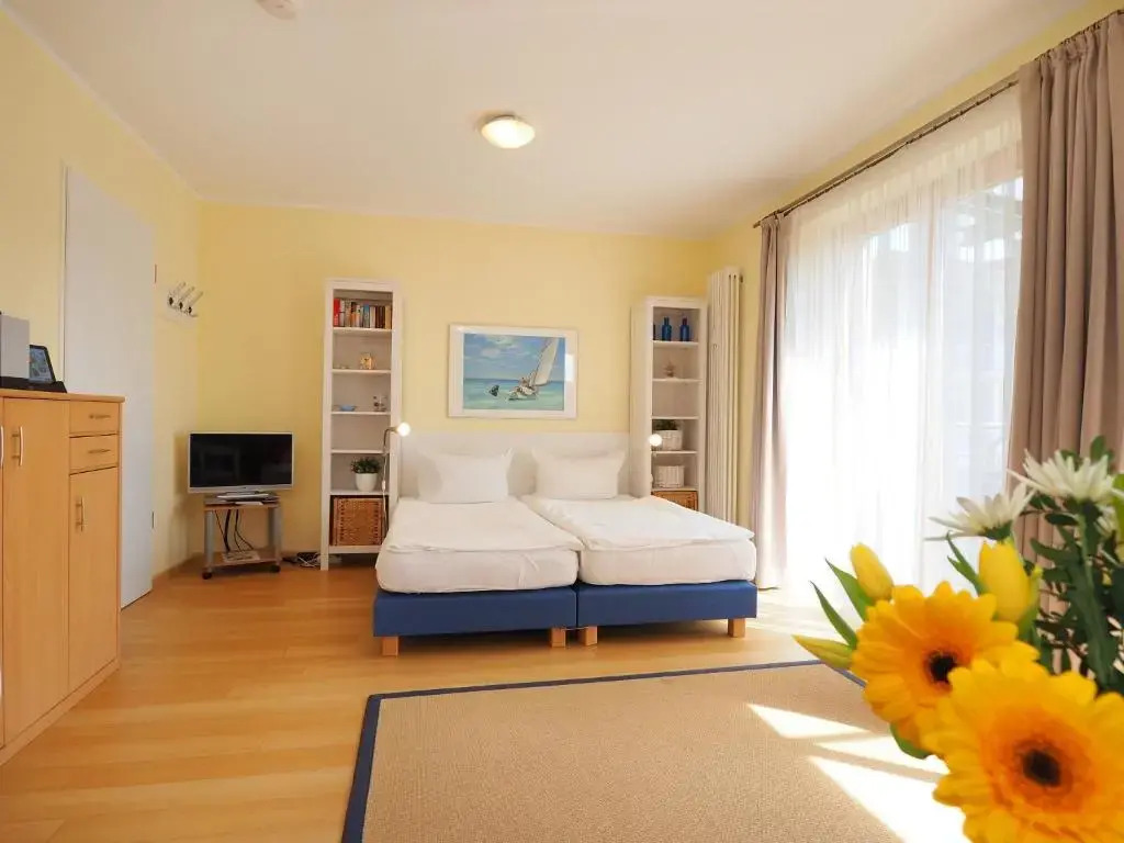 Kaiservillen Heringsdorf - 1-Raum-Appartement mit Balkon D123