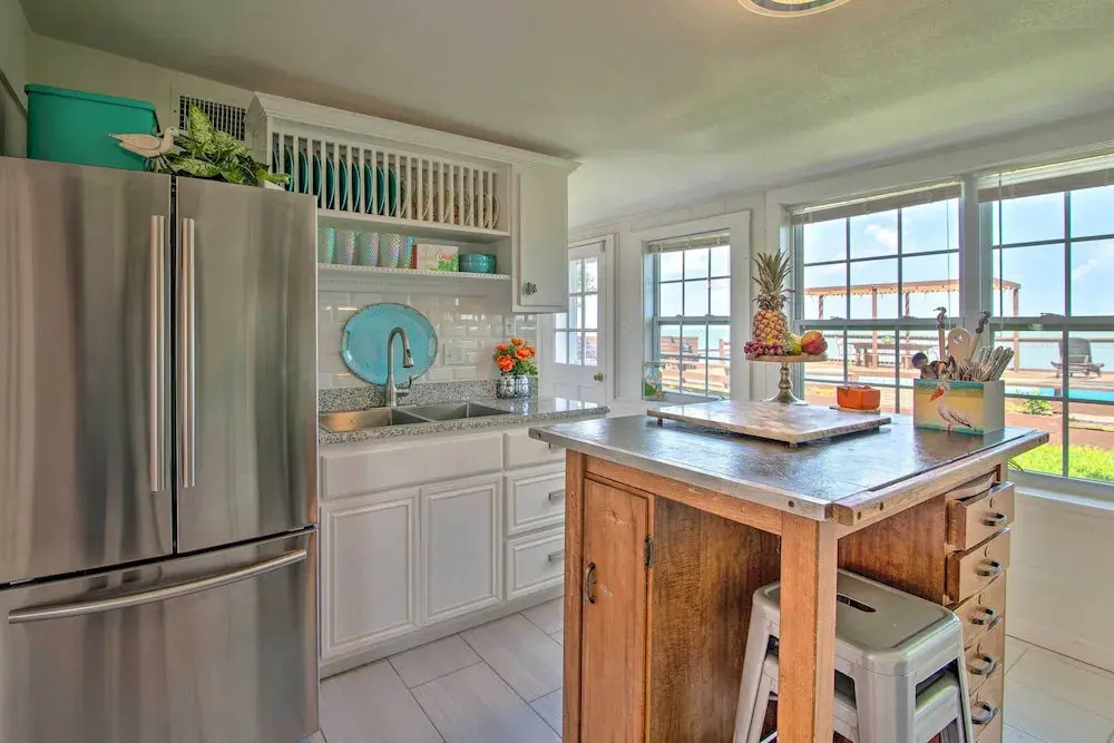 Waterfront Port Isabel Family Home w/ Pool & Pier!