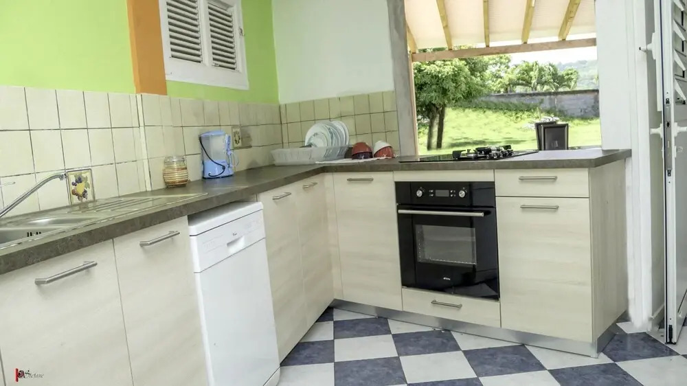 Apartment With 3 Bedrooms in Le Robert, With Wonderful sea View, Pool