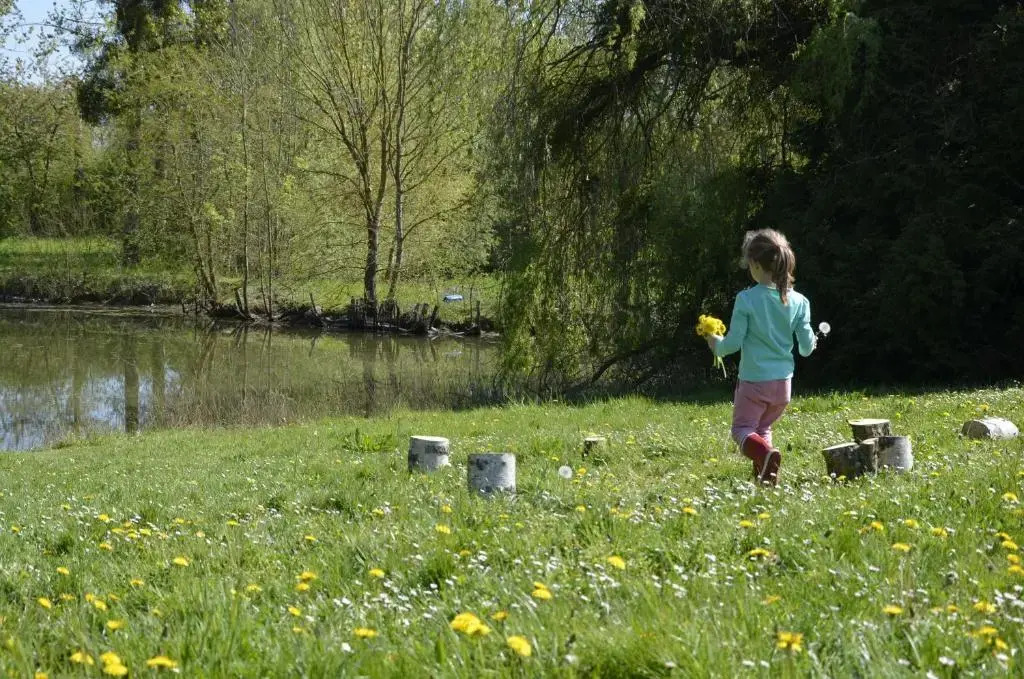 Appartement à la campagne avec piscine